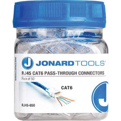 Cable Tools & Kits; Number of Pieces: 50.0; Number Of Pieces: 50.0; For Use With: RJ45 Cat6 Pass-Through Connectors