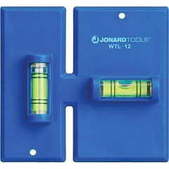 Jonard Tools - Electrical Outlet Box & Switch Box Accessories Accessory Type: Wall Box Template & Level Material: Thermal Plastic - Exact Industrial Supply