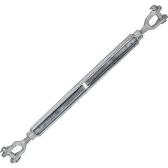 US Cargo Control - Turnbuckles Type: Jaw & Jaw Working Load Limit (Lb.): 5200 - Exact Industrial Supply