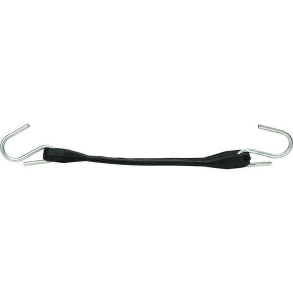 Tarp Strap with S-Hook End Black