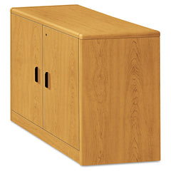 Hon - Storage Cabinets; Type: Locking ; Width (Inch): 36 ; Depth (Inch): 20 ; Height (Inch): 29-1/2 ; Number of Shelves: 1 ; Material: Wood; Laminated - Exact Industrial Supply