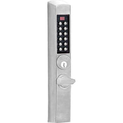 E-Plex - Lever Locksets Type: Thumbturn Door Thickness: 1-3/4 - Exact Industrial Supply