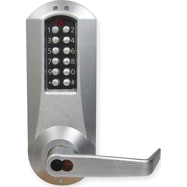 E-Plex - Lever Locksets Type: Keypad Door Thickness: 1-3/4 - Exact Industrial Supply