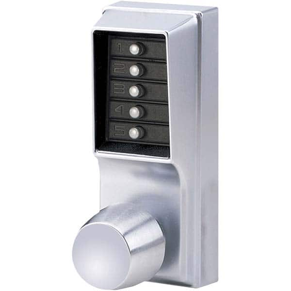 Simplex - Lever Locksets Type: Push-button Lock Door Thickness: 1-3/4 - Exact Industrial Supply