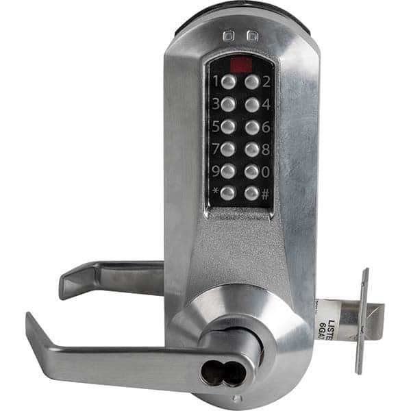 E-Plex - Lever Locksets Type: Entrance Door Thickness: 1-3/4 - Exact Industrial Supply