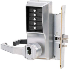 Simplex - Lever Locksets Type: Keypad Door Thickness: 1-3/4 - Exact Industrial Supply