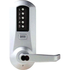 Simplex - Lever Locksets Type: Push-button Lock Door Thickness: 1-3/4 - Exact Industrial Supply