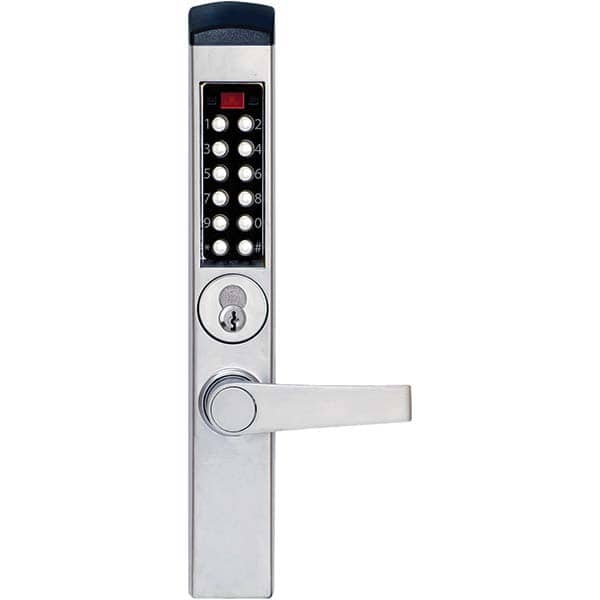 E-Plex - Lever Locksets Type: Keypad Door Thickness: 1-3/4 - Exact Industrial Supply