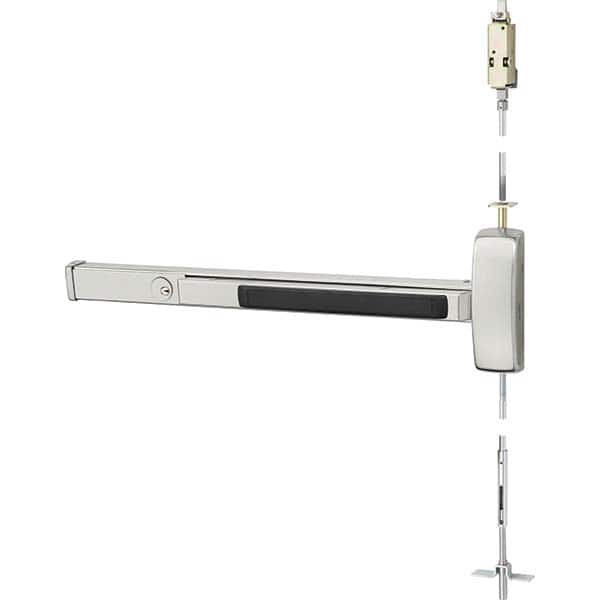 Von Duprin - Vertical Bars Type: Concealed Vertical Rod Exit Device Rating: Non Fire Rated - Exact Industrial Supply