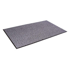Crown Matting - Entrance Matting; Indoor or Outdoor: Indoor ; Traffic Type: Heavy, Medium & Light ; Surface Material: Nylon ; Base Material: Vinyl ; Surface Pattern: Looped ; Color: Gray - Exact Industrial Supply