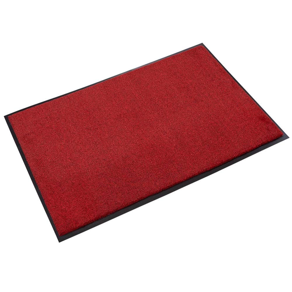 Crown Matting - Entrance Matting; Indoor or Outdoor: Indoor ; Traffic Type: Medium Duty ; Surface Material: Polypropylene; Olefin ; Base Material: Vinyl ; Surface Pattern: Cut Pile ; Color: Castellan Red - Exact Industrial Supply