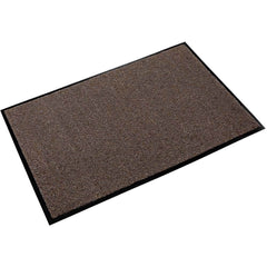 Crown Matting - Entrance Matting; Indoor or Outdoor: Indoor ; Traffic Type: Light; Light Duty ; Surface Material: Polypropylene ; Base Material: Vinyl ; Surface Pattern: Cut Pile ; Color: Walnut - Exact Industrial Supply