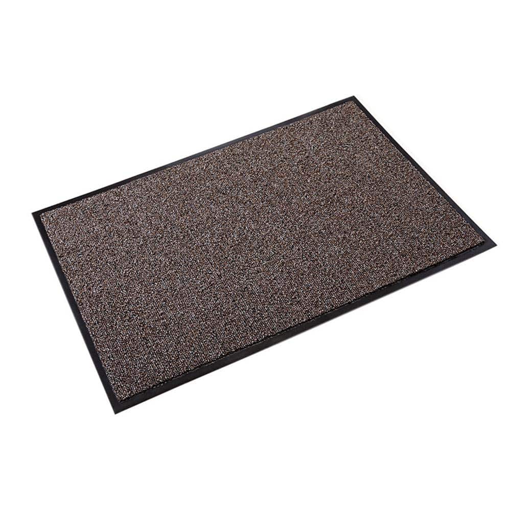 Crown Matting - Entrance Matting; Indoor or Outdoor: Indoor ; Traffic Type: Medium ; Surface Material: Polypropylene ; Base Material: Vinyl ; Surface Pattern: Looped; Cut Pile ; Color: Brown - Exact Industrial Supply