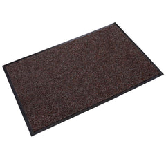 Crown Matting - Entrance Matting; Indoor or Outdoor: Indoor ; Traffic Type: Medium ; Surface Material: Polypropylene ; Base Material: Vinyl ; Surface Pattern: Chevron Ribbed ; Color: Burgundy - Exact Industrial Supply