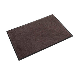 Crown Matting - Entrance Matting; Indoor or Outdoor: Indoor ; Traffic Type: Medium Duty ; Surface Material: Polypropylene; Olefin ; Base Material: Vinyl ; Surface Pattern: Cut Pile ; Color: Walnut - Exact Industrial Supply