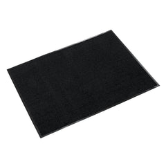 Crown Matting - Entrance Matting; Indoor or Outdoor: Outdoor ; Traffic Type: Heavy, Medium & Light ; Surface Material: Nylon ; Base Material: Vinyl ; Surface Pattern: Cut Pile ; Color: Black - Exact Industrial Supply