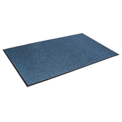 Crown Matting - Entrance Matting; Indoor or Outdoor: Indoor ; Traffic Type: Light ; Surface Material: Polypropylene ; Base Material: Vinyl ; Surface Pattern: Ribbed ; Color: Blue - Exact Industrial Supply