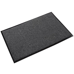 Crown Matting - Entrance Matting; Indoor or Outdoor: Indoor ; Traffic Type: Light; Light Duty ; Surface Material: Polypropylene ; Base Material: Vinyl ; Surface Pattern: Cut Pile ; Color: Charcoal - Exact Industrial Supply