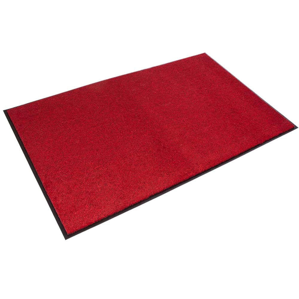 Crown Matting - Entrance Matting; Indoor or Outdoor: Indoor ; Traffic Type: Light; Light Duty ; Surface Material: Polypropylene ; Base Material: Vinyl ; Surface Pattern: Cut Pile ; Color: Castellan Red - Exact Industrial Supply