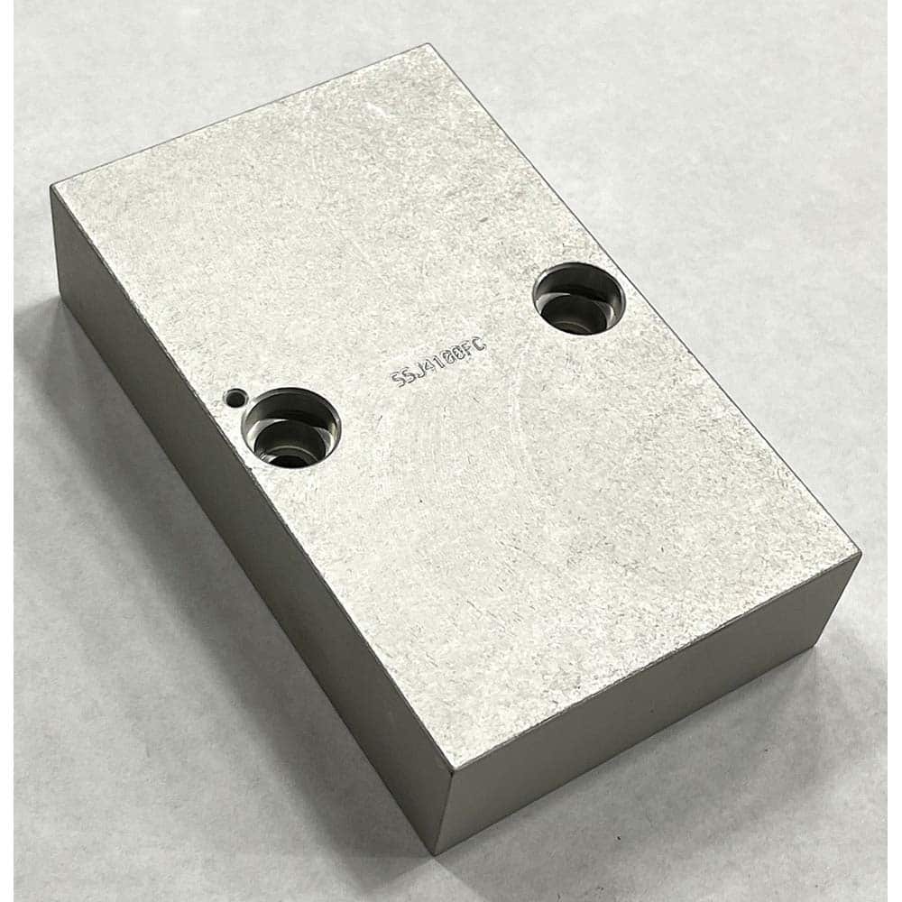 TE-CO - Vise Jaws; Jaw Shape: Flat ; Jaw Width (mm): 101.6 ; Jaw Width (Inch): 4 ; Jaw Width (Decimal Inch): 4 ; Jaw Height (mm): 38.1 ; Jaw Height (Inch): 1.5