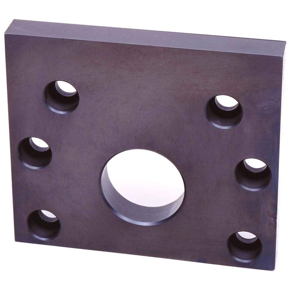 TE-CO - Vise Accessories; Product Type: Conversion Plate ; Product Compatibility: 4" Vises ; Number of Pieces: 1 ; Material: Steel ; Jaw Width (Inch): 4 ; Product Length (Inch): 0.72 - Exact Industrial Supply