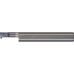 Micro 100 - Single Point Threading Tools; Thread Type: Internal ; Material: Solid Carbide ; Profile Angle: 60 ; Threading Diameter (Decimal Inch): 0.1600 ; Cutting Depth (Decimal Inch): 0.4000 ; Maximum Threads Per Inch: 56 - Exact Industrial Supply