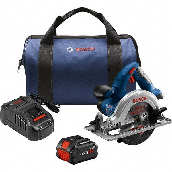Bosch - Cordless Circular Saws Voltage: 18 Battery Chemistry: Lithium-Ion - Exact Industrial Supply