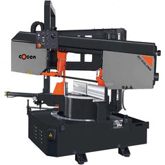 Cosen - Horizontal Bandsaws Machine Style: Semi-Automatic Drive Type: Step Pulley - Exact Industrial Supply