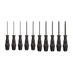 Screwdriver Sets; Screwdriver Types Included: Hex; Container Type: None; Hex Size: 5/64; 5/32; 3/16; 1/4; 5/16; 1/8; 3/32; 9/64; 7/32; 7/64; Finish: Black Oxide; Number Of Pieces: 10; Hex: Yes; Contents: 5/64-5/16; Handle Style: Overmolded