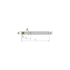 Indexable Ball Nose End Mills; Milling Diameter: 25.00 mm; Maximum Depth Of Cut: 23.50 mm; Shank Diameter: 25.00 mm; Shank Type: Cylindrical; Compatible Insert Style: XOHX; Compatible Insert Size Code: XO.X 25..; Toolholder Style: Cylindrical Carbide Shan