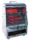 198 Series 120V Radiant and/or Fan Forced Portable Heater - Exact Industrial Supply