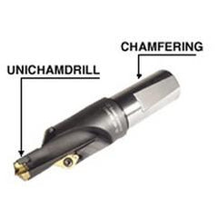 Chamring 0630-W1.25-09 .630 Min. Dia. To .665 Max. Dia. Sumocham Chamferring Drill Holder - Exact Industrial Supply