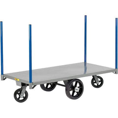 Little Giant - 2,000 Lb Capacity Steel Pipe Stake Truck - Steel Deck, 24" OAW, 48" Platform Length - Exact Industrial Supply