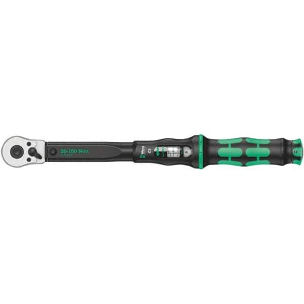 Wera - Torque Wrenches Type: Click Type Drive Size (Inch): 1/2 - Exact Industrial Supply