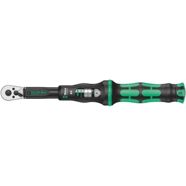 Wera - Torque Wrenches Type: Click Type Drive Size (Inch): 1/4 - Exact Industrial Supply