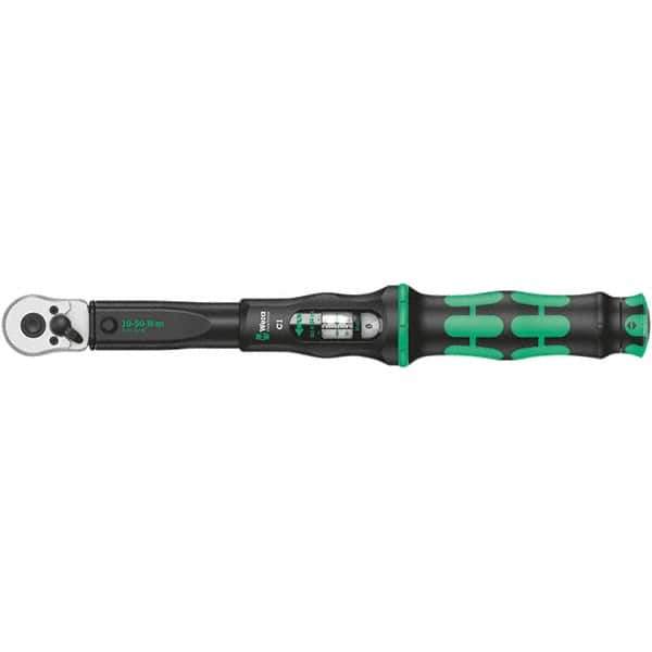Wera - Torque Wrenches Type: Click Type Drive Size (Inch): 1/2 - Exact Industrial Supply