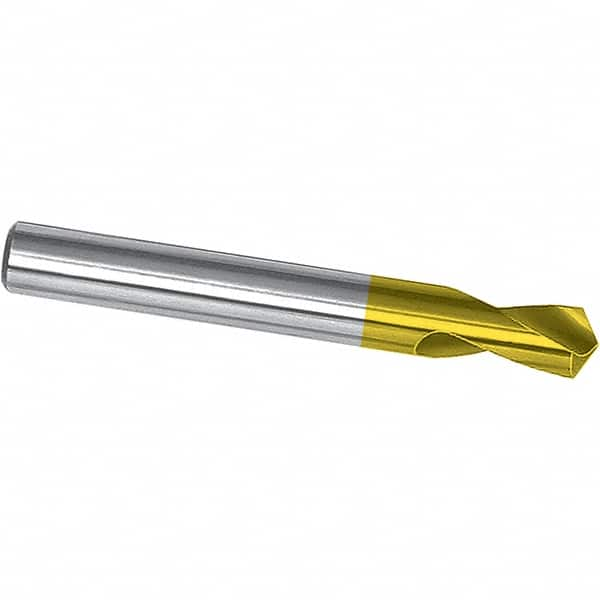 Magafor - 5mm Body Diam, 120°, 2-3/8" OAL, Cobalt Spotting Drill - Exact Industrial Supply