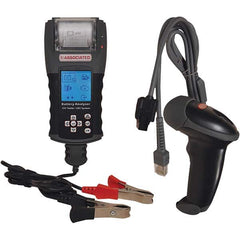 Associated Equipment - Automotive Battery Testers Type: Digital Battery and System Tester with Integrated Printer Voltage: 12 to 24 VDC - Exact Industrial Supply