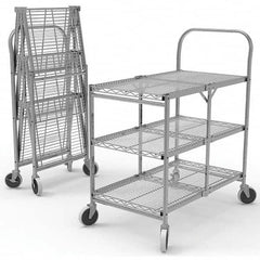 Luxor - Carts Type: Utility Cart Load Capacity (Lb.): 300 - Exact Industrial Supply
