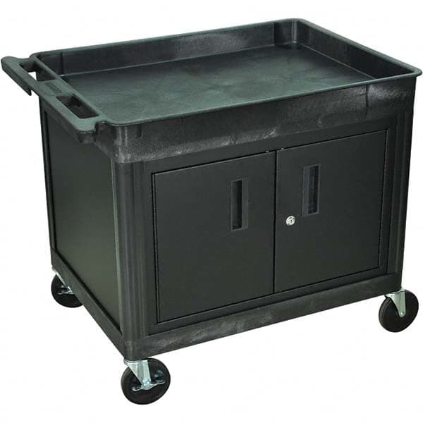 Luxor - Carts Type: Utility Cart Load Capacity (Lb.): 300 - Exact Industrial Supply