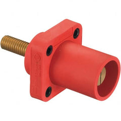 Hubbell Wiring Device-Kellems - Single Pole Plugs & Connectors Connector Type: Male End Style: Male - Exact Industrial Supply