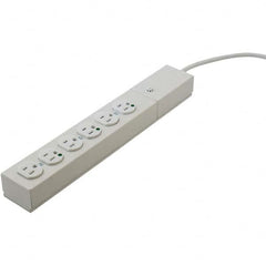 Hubbell Wiring Device-Kellems - Power Outlet Strips Amperage: 20 Voltage: 125 V - Exact Industrial Supply