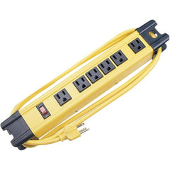 Hubbell Wiring Device-Kellems - Power Outlet Strips Amperage: 15 Voltage: 125 V - Exact Industrial Supply