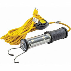 Hubbell Wiring Device-Kellems - Portable Work Lights Portable Type: Hook Lamp Type: LED - Exact Industrial Supply