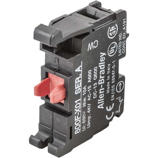 Hubbell Wiring Device-Kellems - Cam & Disconnect Switch Accessories Switch Accessory Type: Auxiliary Contact For Use With: Hubbell Disconnect Switches & Mechanical Interlocks - Exact Industrial Supply