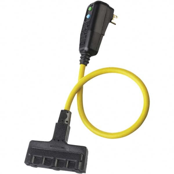 Hubbell Wiring Device-Kellems - GFCI Cords & Power Distribution Centers Mount Type: Portable Number of Outlets: 3 - Exact Industrial Supply