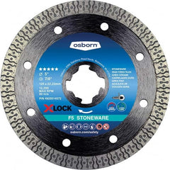 Osborn - 5 x 0.09, 7/8" Hole Diamond Cutoff Wheel - Exact Industrial Supply