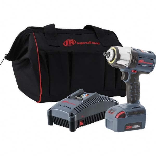 Ingersoll-Rand - Cordless Impact Wrenches & Ratchets Voltage: 20.0 Drive Size (Inch): 3/8 - Exact Industrial Supply