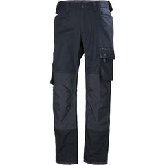 Navy Cotton Polyester Elastane General Purpose Pants 6 Pockets, Zipper Closure, 30″ Waist, 30″ Inseam