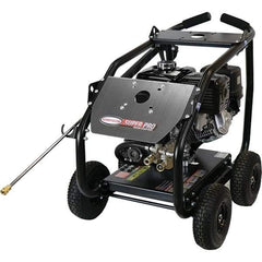 Simpson - Gas, 11.7 hp, 4,400 psi, 4 GPM, Cold Water Pressure Washer - AAA Triplex, 50' x 3/8" Hose - Exact Industrial Supply